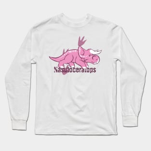 Cute Nasutoceratops Long Sleeve T-Shirt